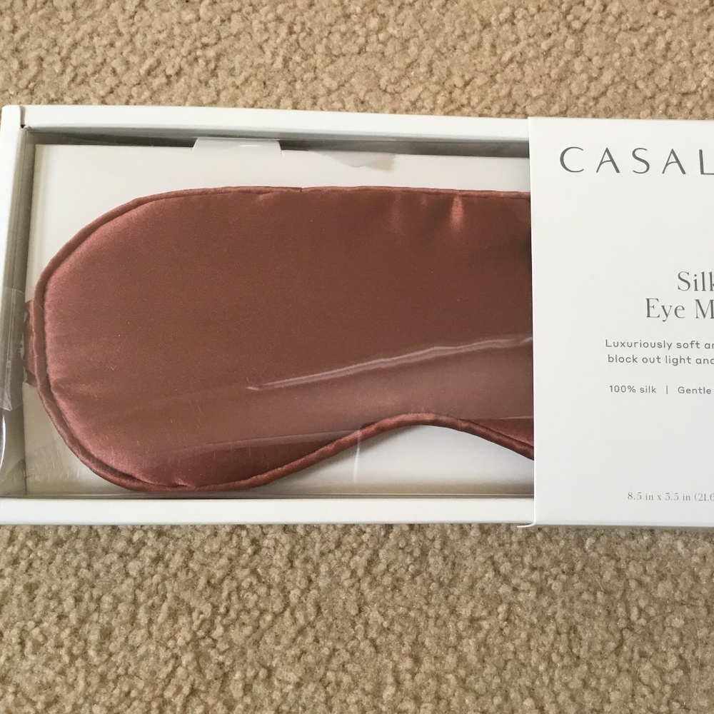Silk eye mask